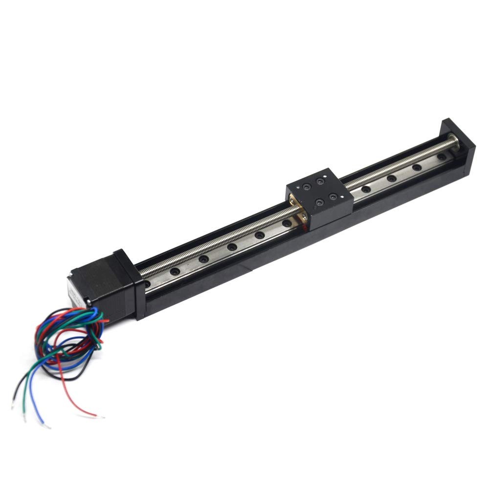 1PCS Mini Linear Rail Guide Slide Actuator T6x1 Lead Screw with NEMA11 Steppe...