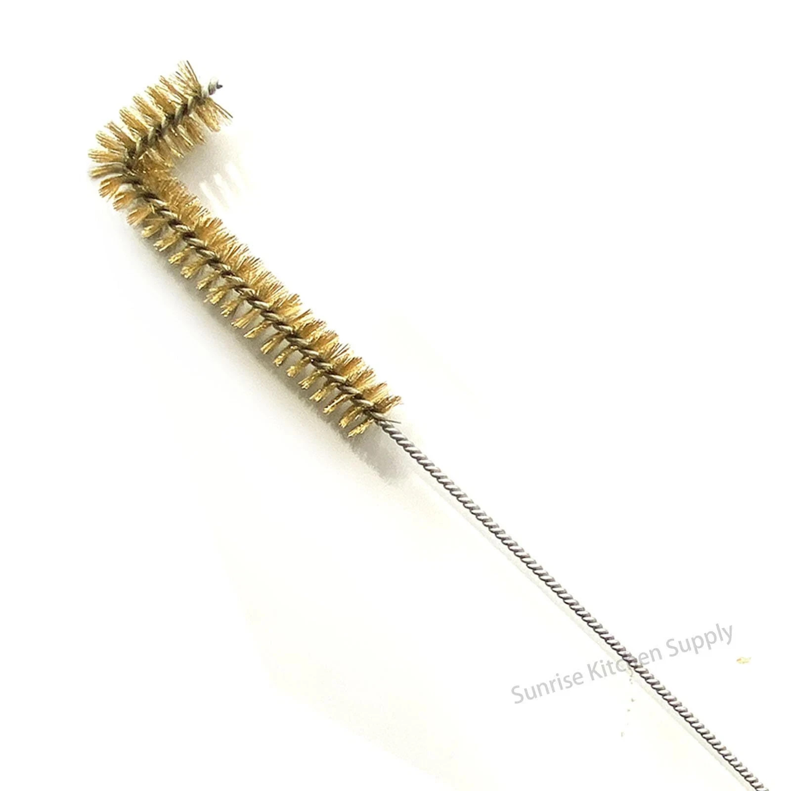 SUNRISE Fryer Brush with Long Handle (Brass)