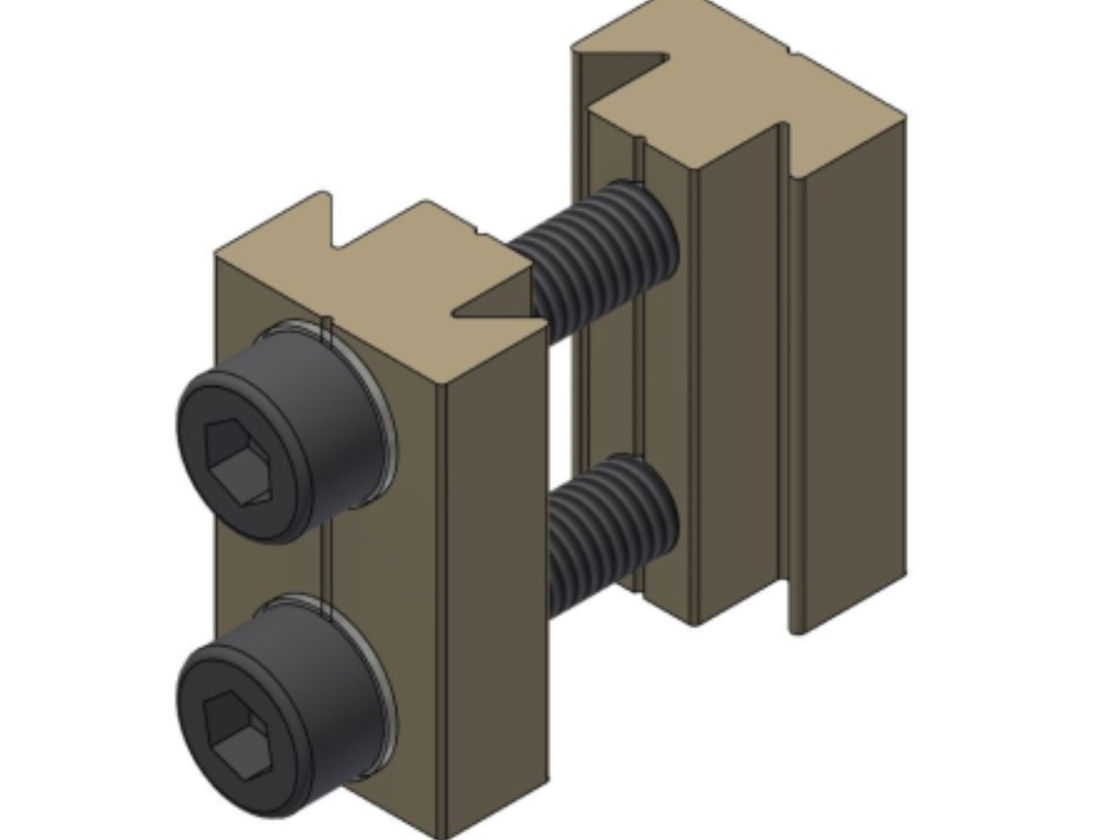 Schunk Intek AGS Gripper Profile Parallel Connector PPV-P22-P22-2-25 *NEW*