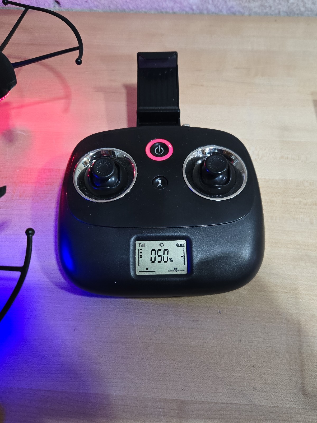 DEERC D50 RC Quadcopter Drone with Camera Remote Control Light Tested Working