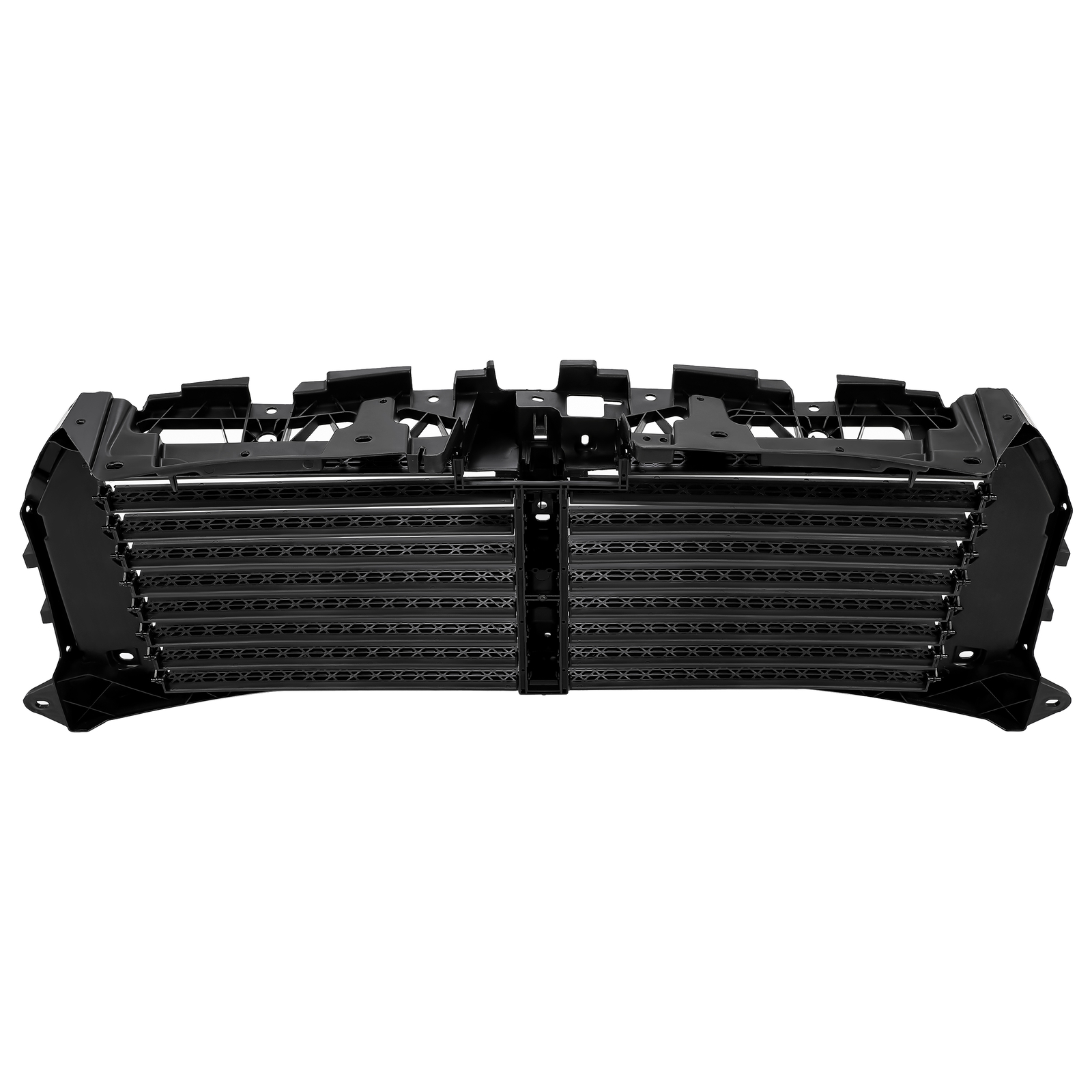 For Ford F-150 2015-2017 Front Upper Radiator Grille Air Shutter Assembly Black