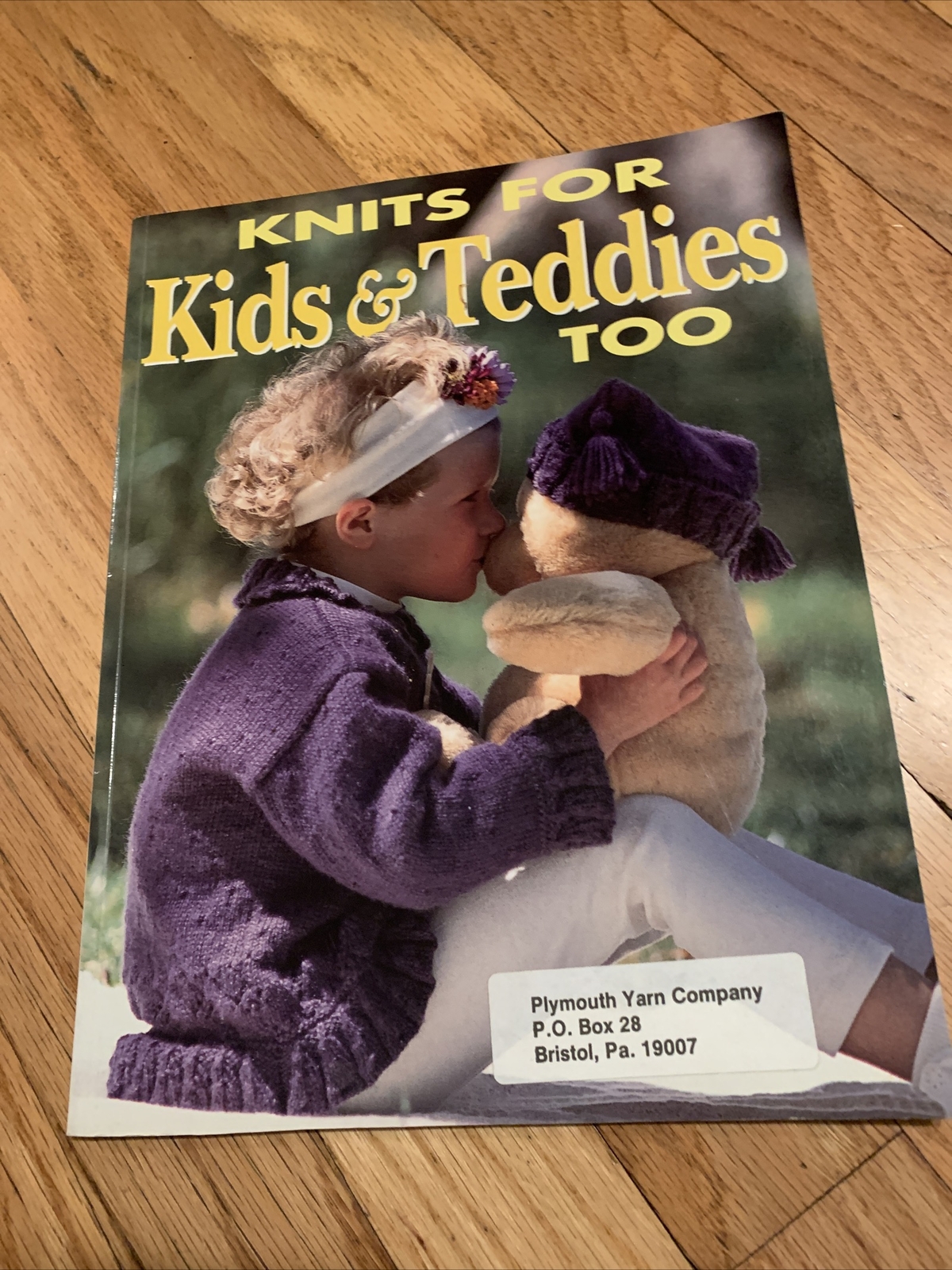 Knits For Kids & Teddies Too Bay Books Knitting Book Vintage 1994
