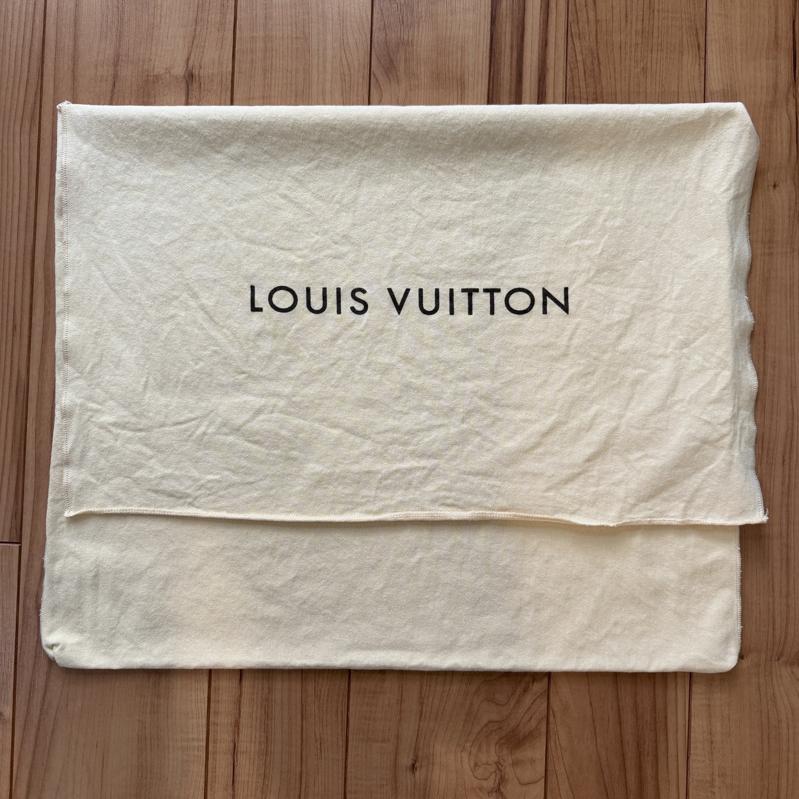 Authentic Louis Vuitton Fold Over Dust Bag 24x20 Large