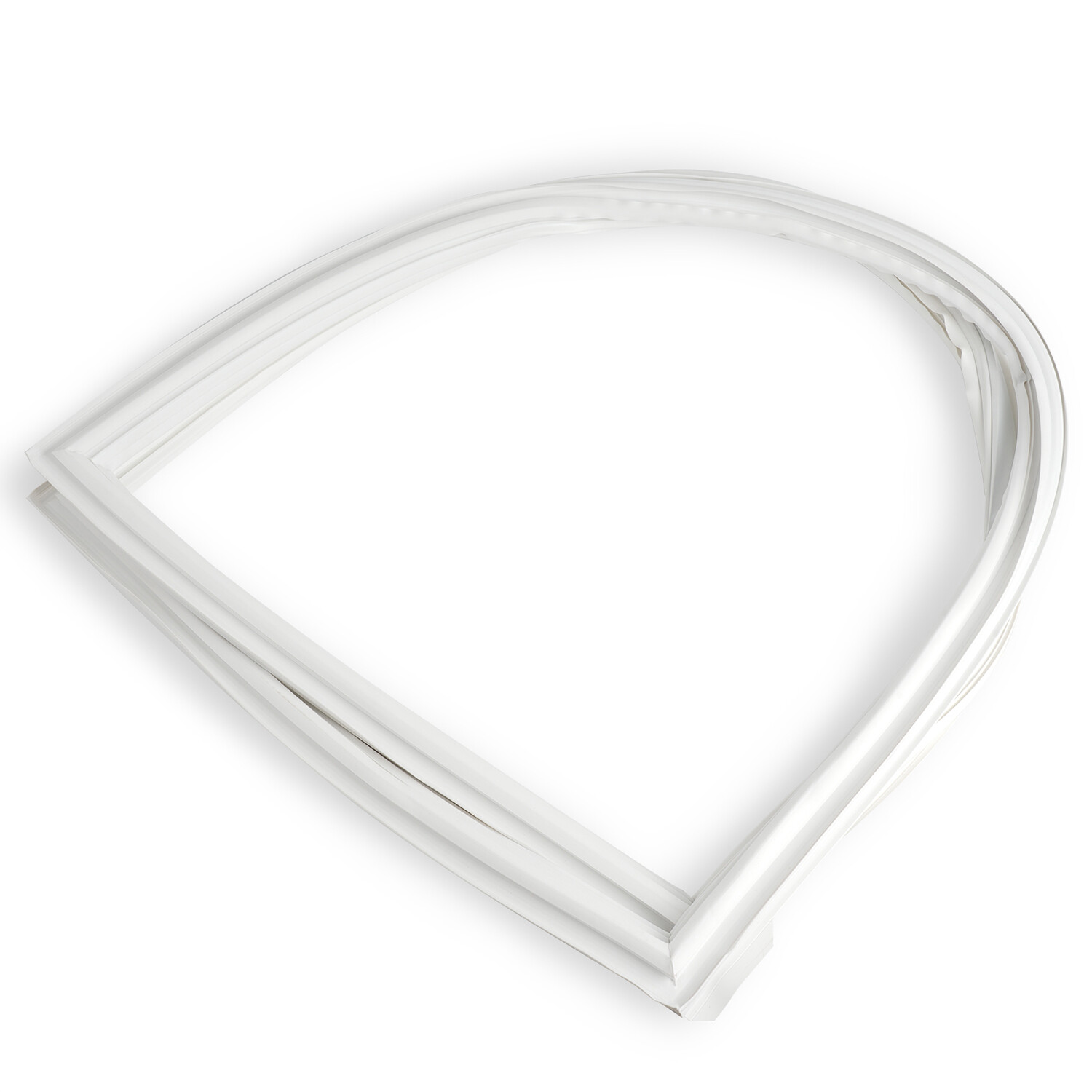 New W10830189 Refrigerator French Door Gasket (White) for Whirlpool