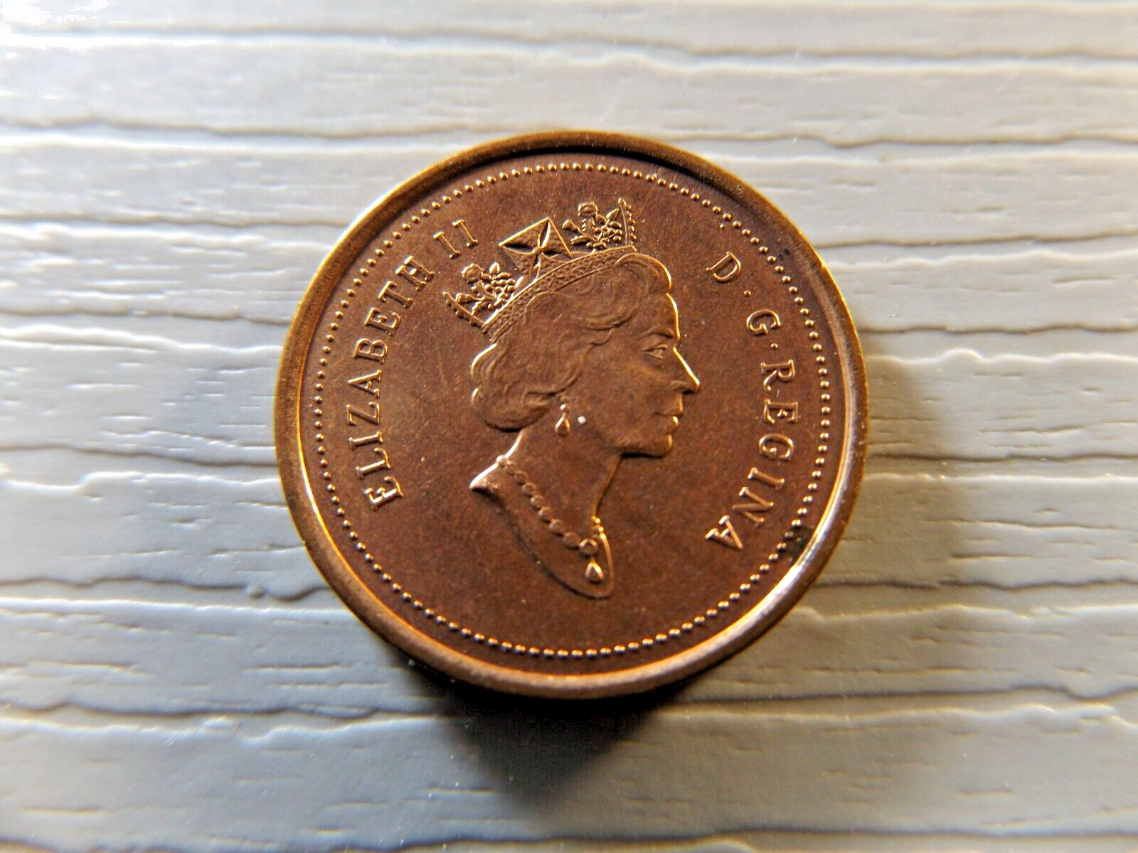 CANADA 2001 1 Cent Full Lustre