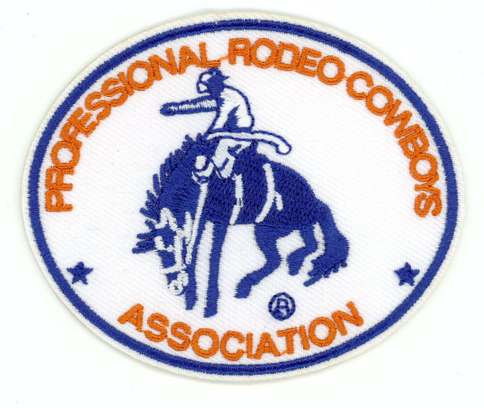 Rodeo Cowboys Association Patch – Iron-On Sew-On Bronco Mustang Applique