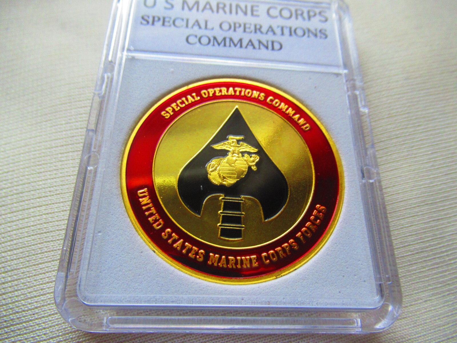 US MARINE CORPS SPECIAL OPERATIONS COMMAND Challenge Coin