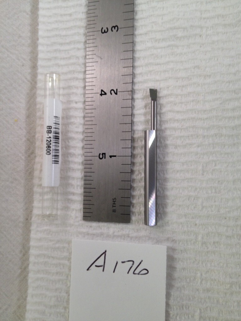 1 NEW MICRO 100 SOLID CARBIDE BORING BAR.   BB-120600. USA MADE   (A176)