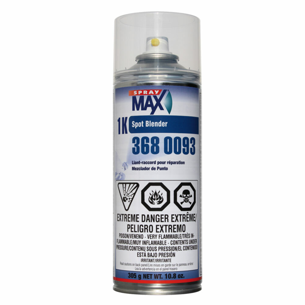 10.8 oz SprayMax 1K Spot Blender 3680093 Blending Solvent for 2K Clear Top Coat