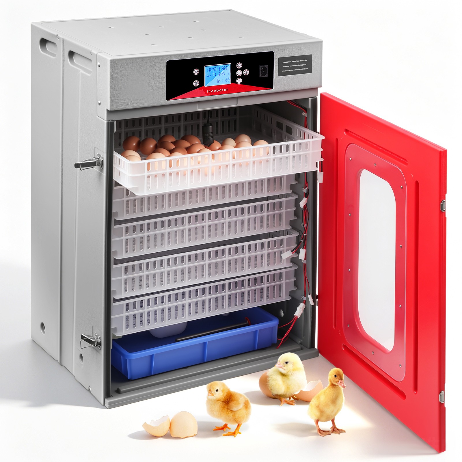 400pcs Egg Incubator Digital Poultry Hatcher Machine Automatic Egg Turning US