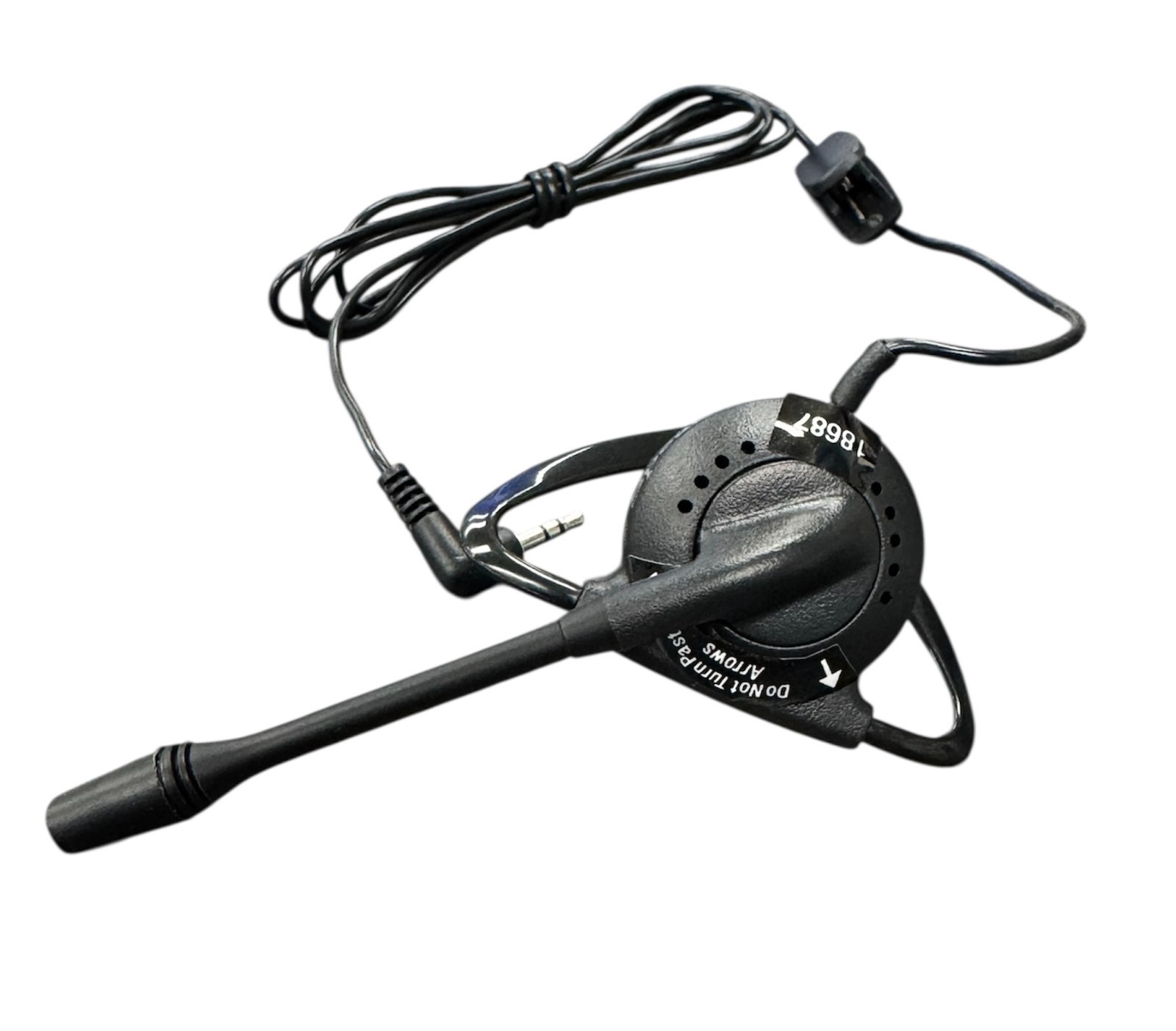 SpeakEasy 2.5mm AROUND THE EAR Boom Mic Mobile Handsfree Headset - Black