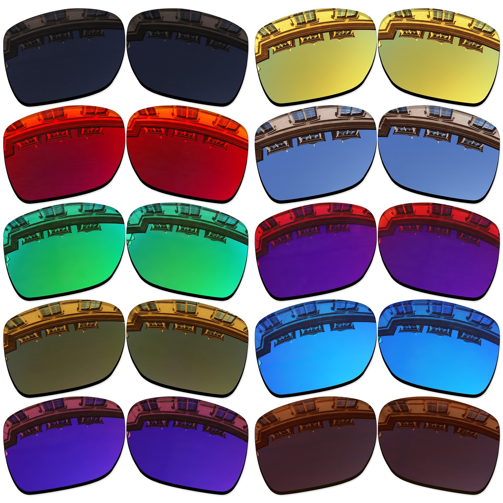 Vonxyz Polarized Replacement Lenses for-Ray-Ban RB3502 61mm Sunglasses