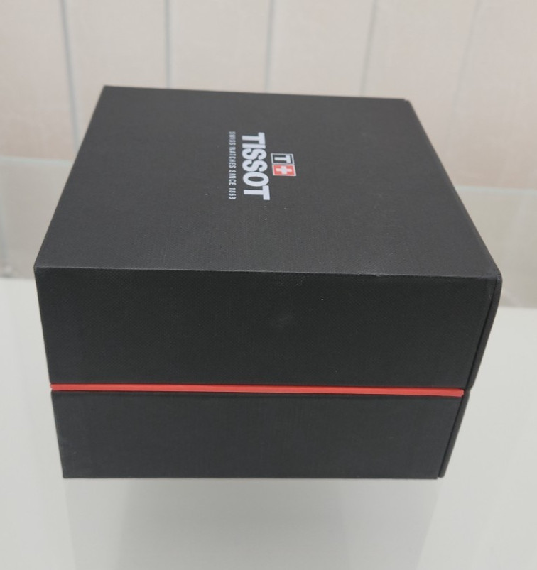 100% GENUINE ORIGINAL TISSOT WATCH BOX EMPTY WITH OUTER SLEEVE