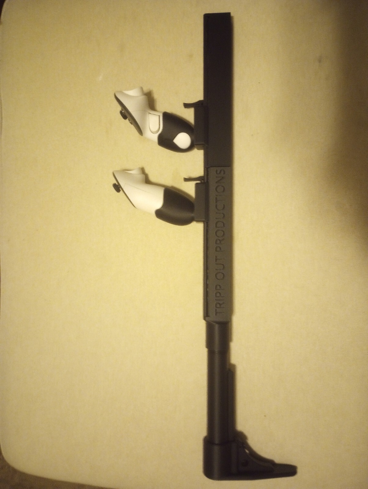 Adjustable VR Gun Stock Full Kit for Quest 3- White