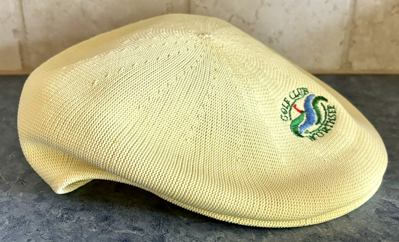 Vintage Golfclub Golf Club Course Wörthsee Germany Cloth Cabbie Newsboy Hat /Cap