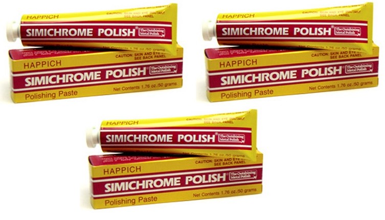 Simichrome Metal Polish - 1.76 oz (50 gram) - Bakelite Test - 3 Pack