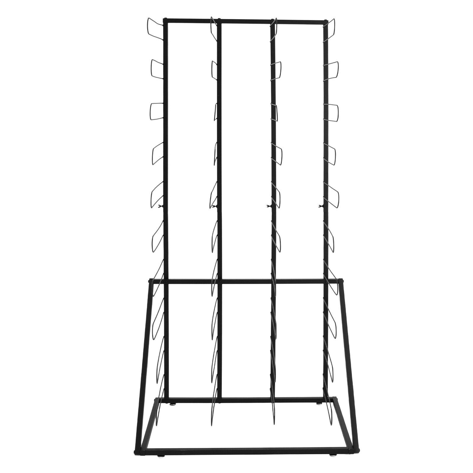 Vinyl Roll Storage Rack, Durable Floor Organizer with 40 Shelves