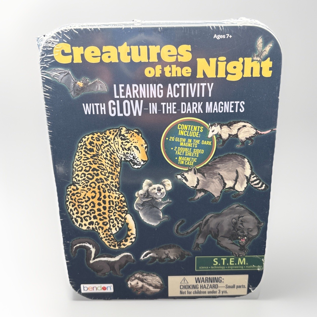 Benton Creatures of the nights magnets Stem Learning Activity BRAND NEW