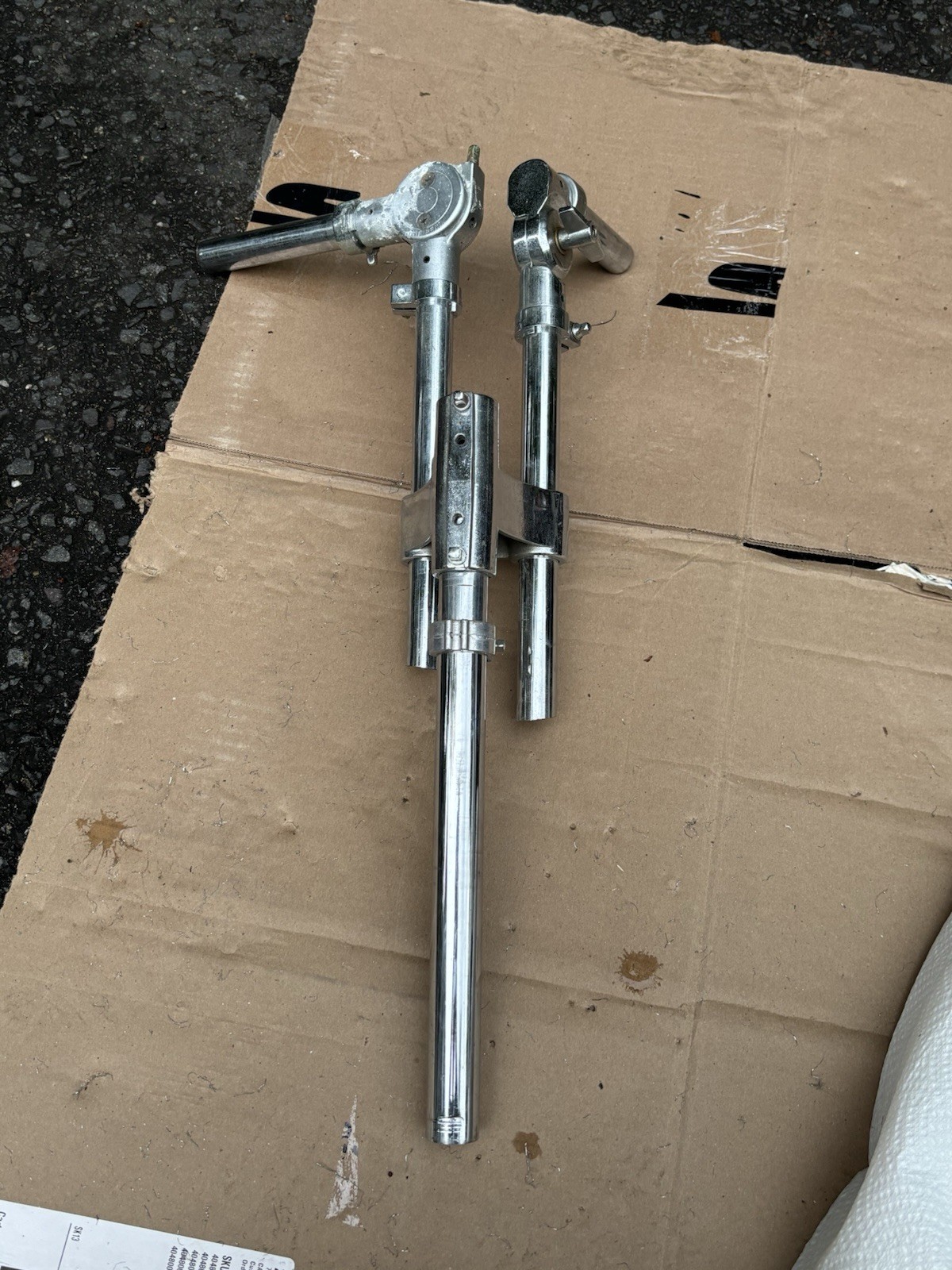 Rogers MemriLoc Type Double Tom Drum Mount Post Arm Big R Double 70s Stand II