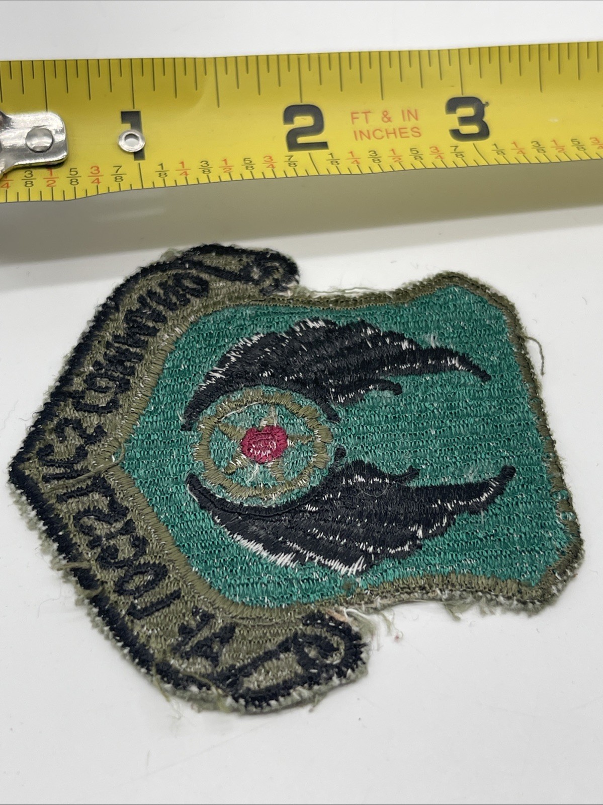U.S. Military USAF AF Logistics Command Patch Insignia Cut Edge Subdued Sew On
