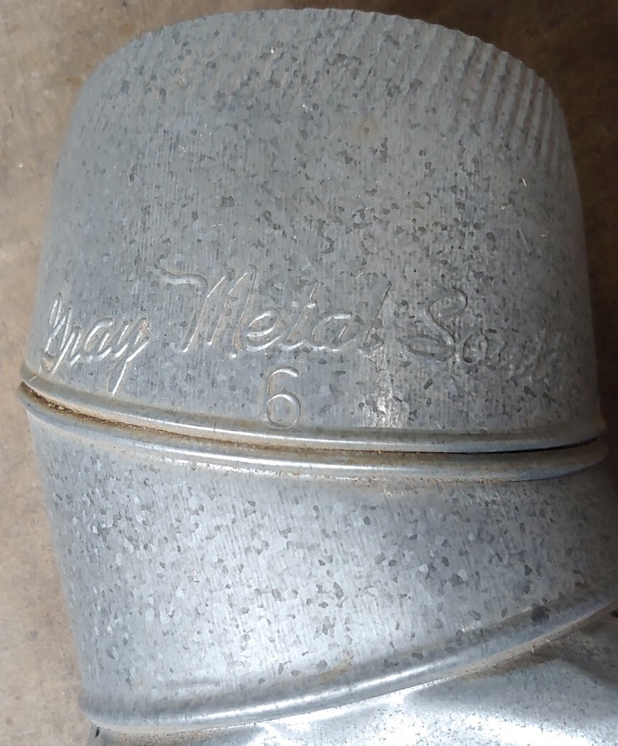 Grey Metal South 6-181 6" ADJ Takeoff