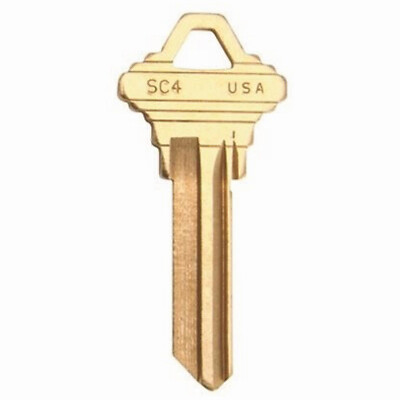 Ilco SC4-1145A Key Blank For Schlage Lockset, 6-Pin - Quantity 10