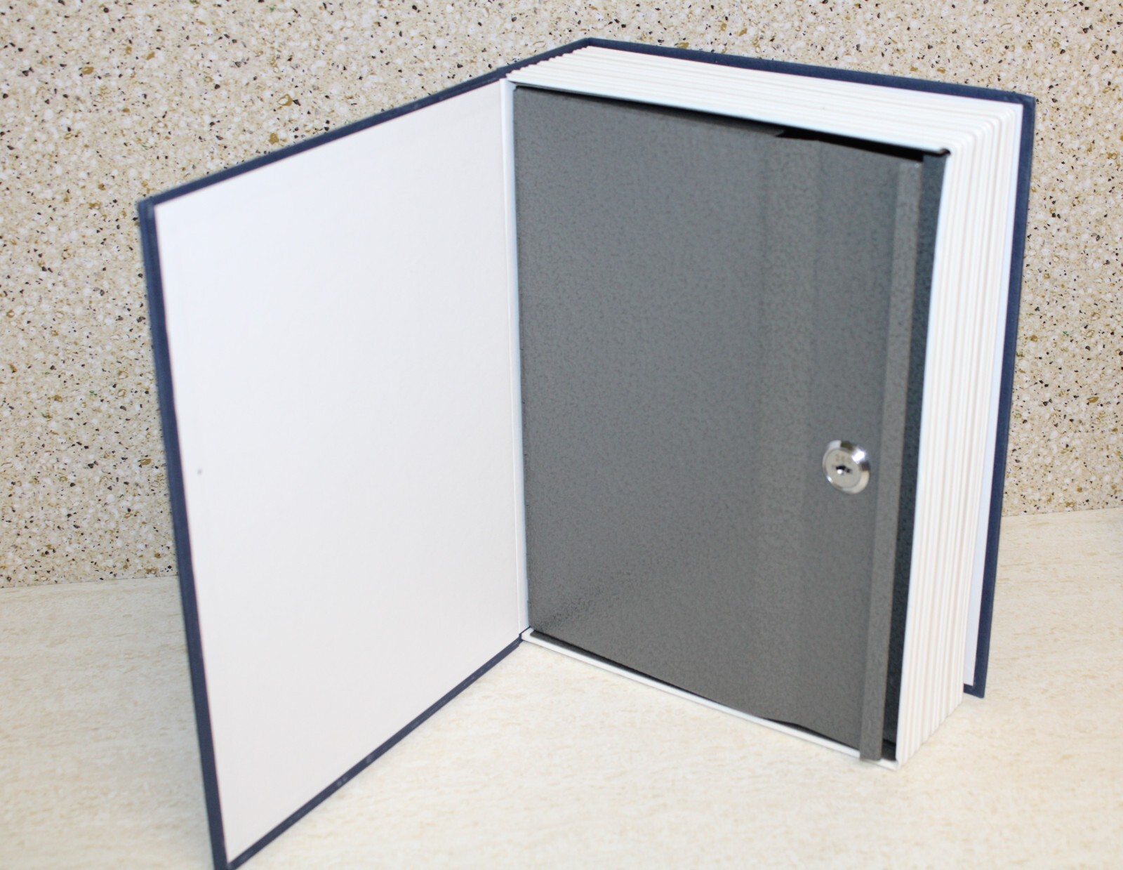 Personalized Monogram "T" Fire Resistant Safe Lock Box Looks Like Encyclopedia