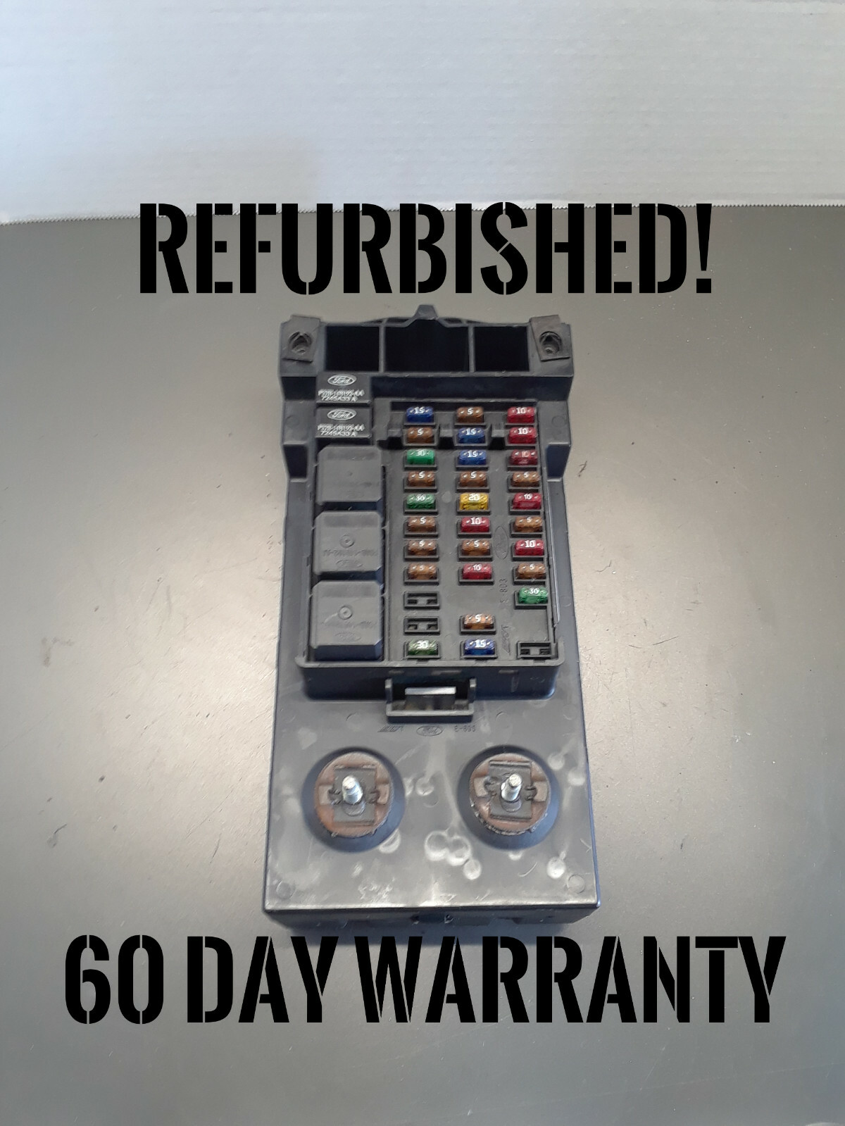 2000-2001 FORD EXCURSION SUPER DUTY DIESEL FUSE BOX RELAY PANEL REMAN 'D FUSEBOX