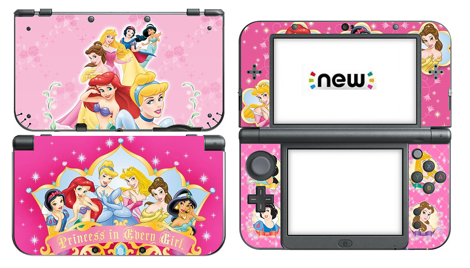 344 Vinyl Decal Skin Sticker Game for Nintendo New 3DS XL 2015