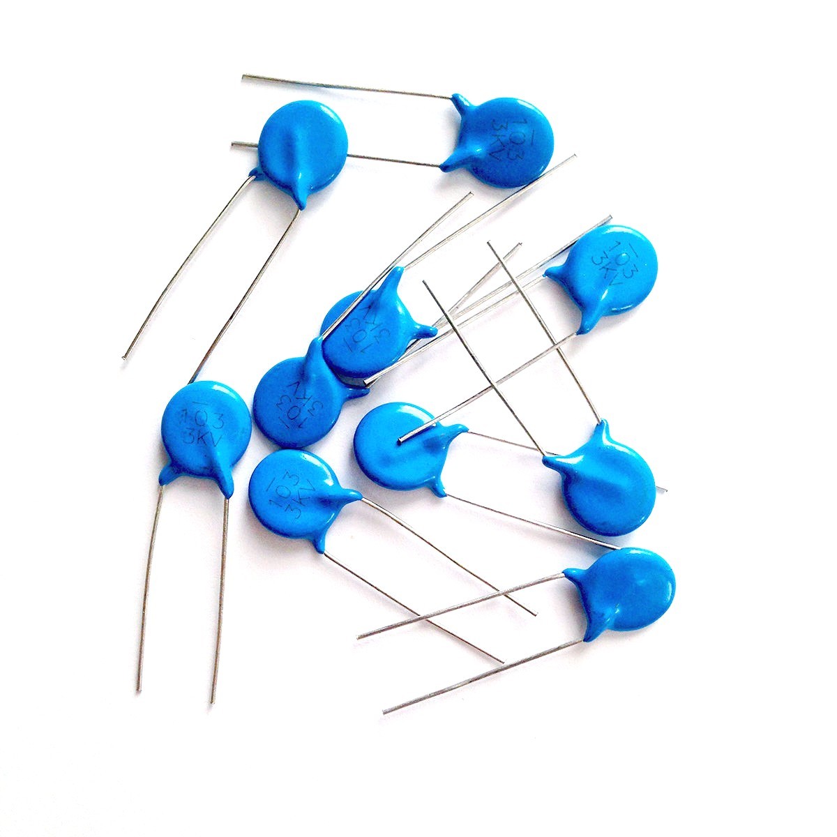 103 3kv (50x) Disc Ceramic Capacitors 10000pF 10nF 0.01uF 103 3000V