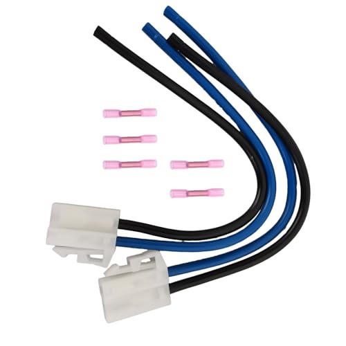 -Pin Universal Electric Cooling Fan Terminal Pigtail Plug Wire Harness 2