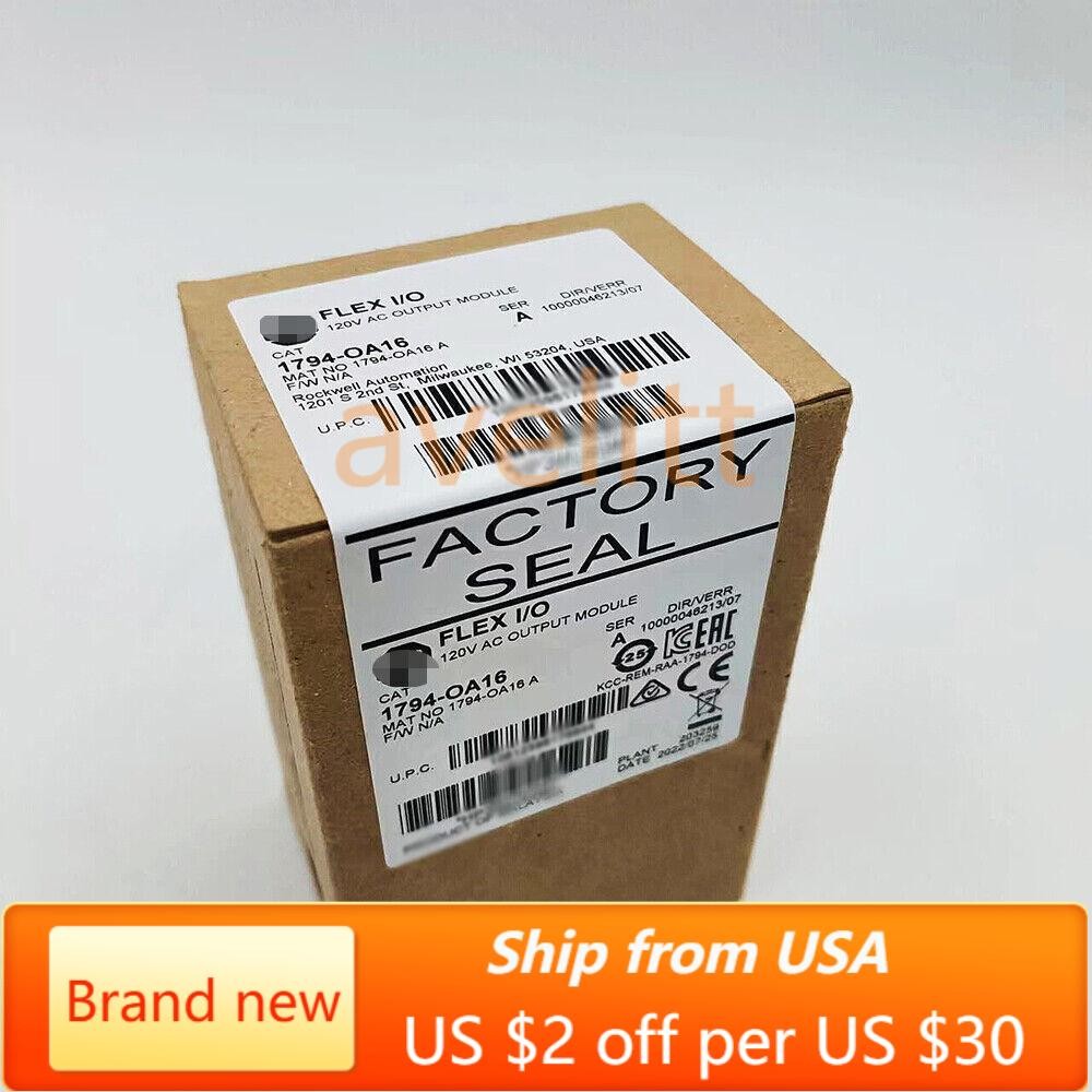 AB 1794-OA16 SerA 2022 Flex 16Point Digital Output Module Allen Bradley 1794OA16