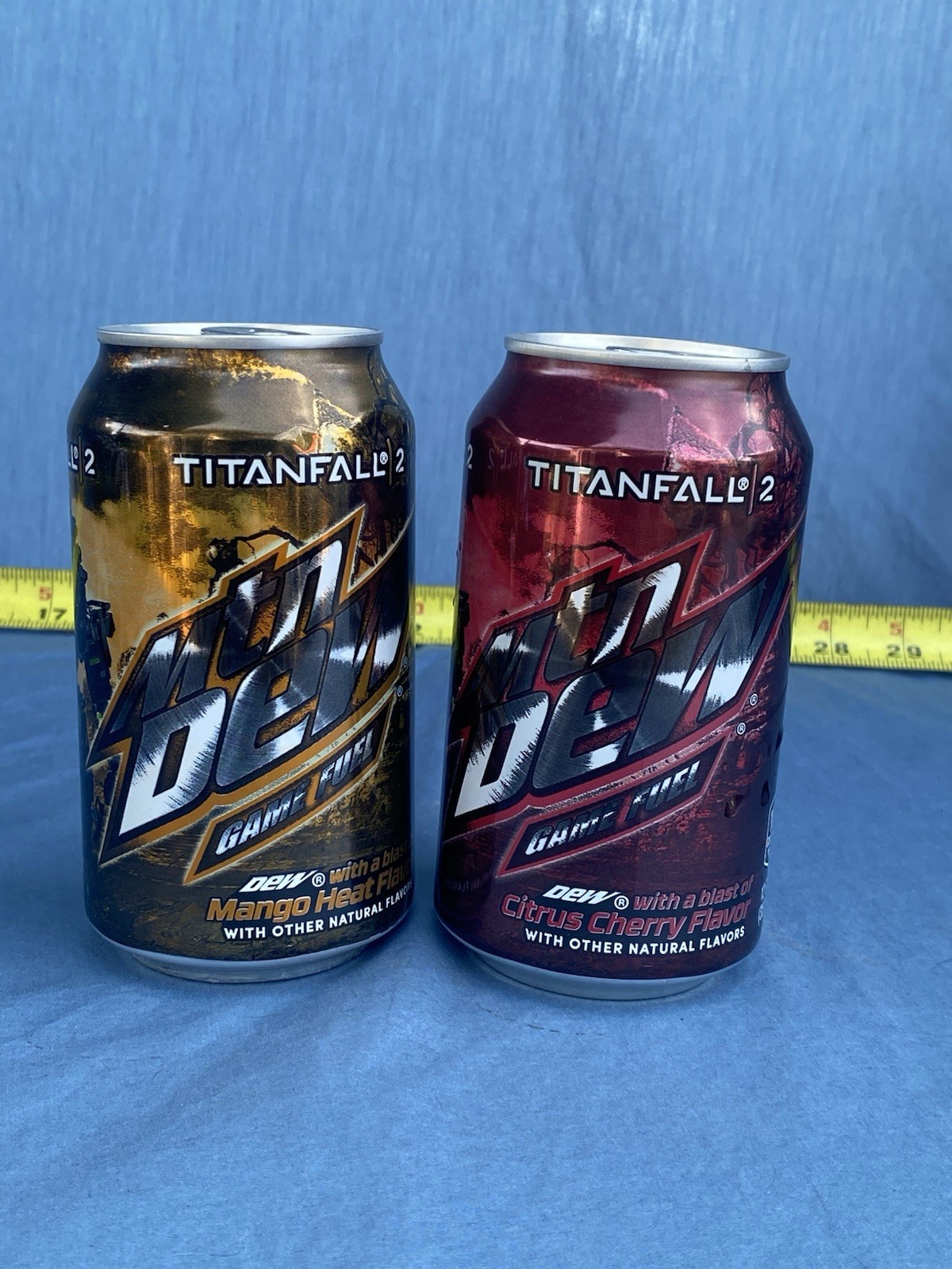 Mountain Dew Game Fuel - Citrus Cherry & Mango Heat - Titanfall 2 2016 RARE