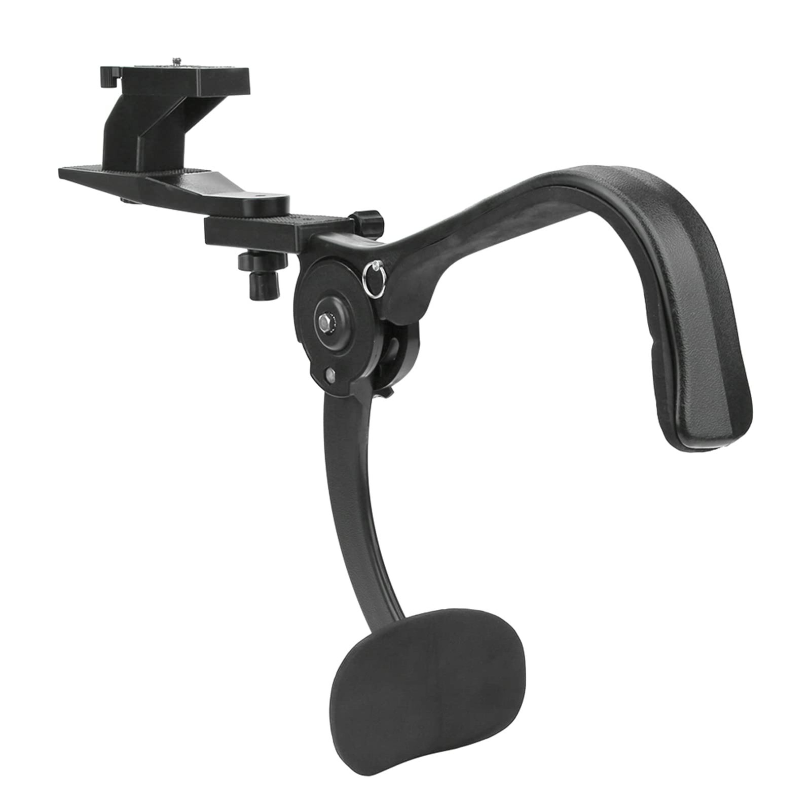 DSLR Camera Shoulder Mount Black Shock Absorber Stabilizer Rig for
