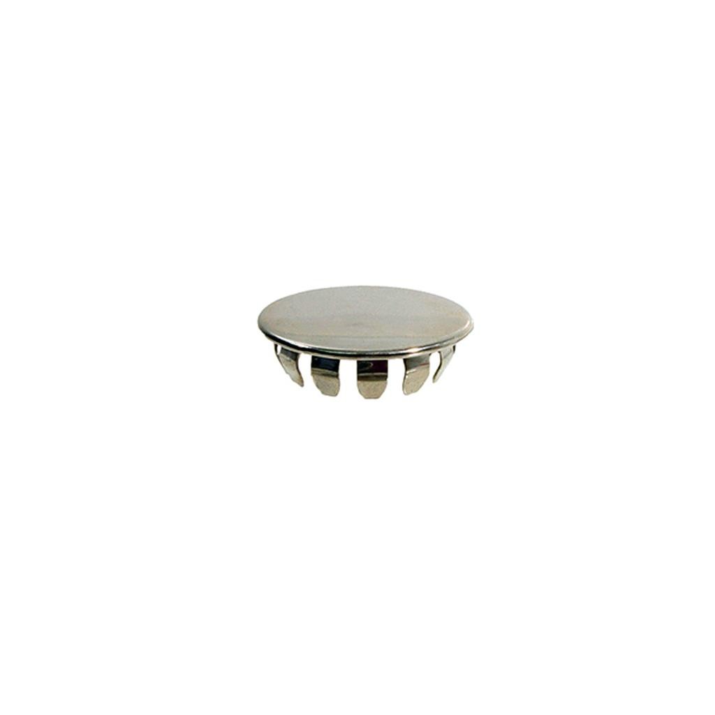 Chrome Plug Button.  For 7/8" hole size