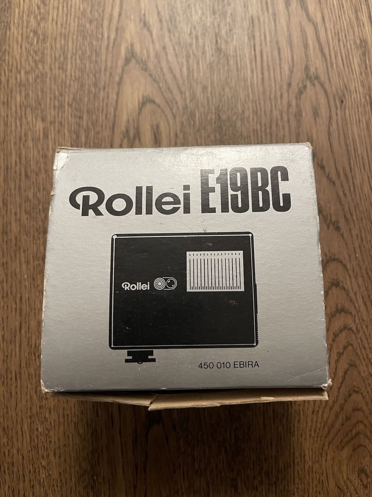 Rollei E19BC Electronic Flash Vintage Camera Flash w/ Original Box *VTG*