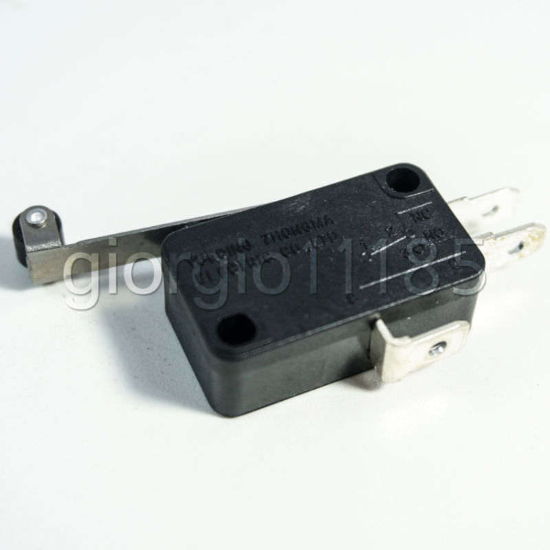 10pcs Roller Lever Arm Micro Switch AC 250V KW7-2 HV-156-1C25