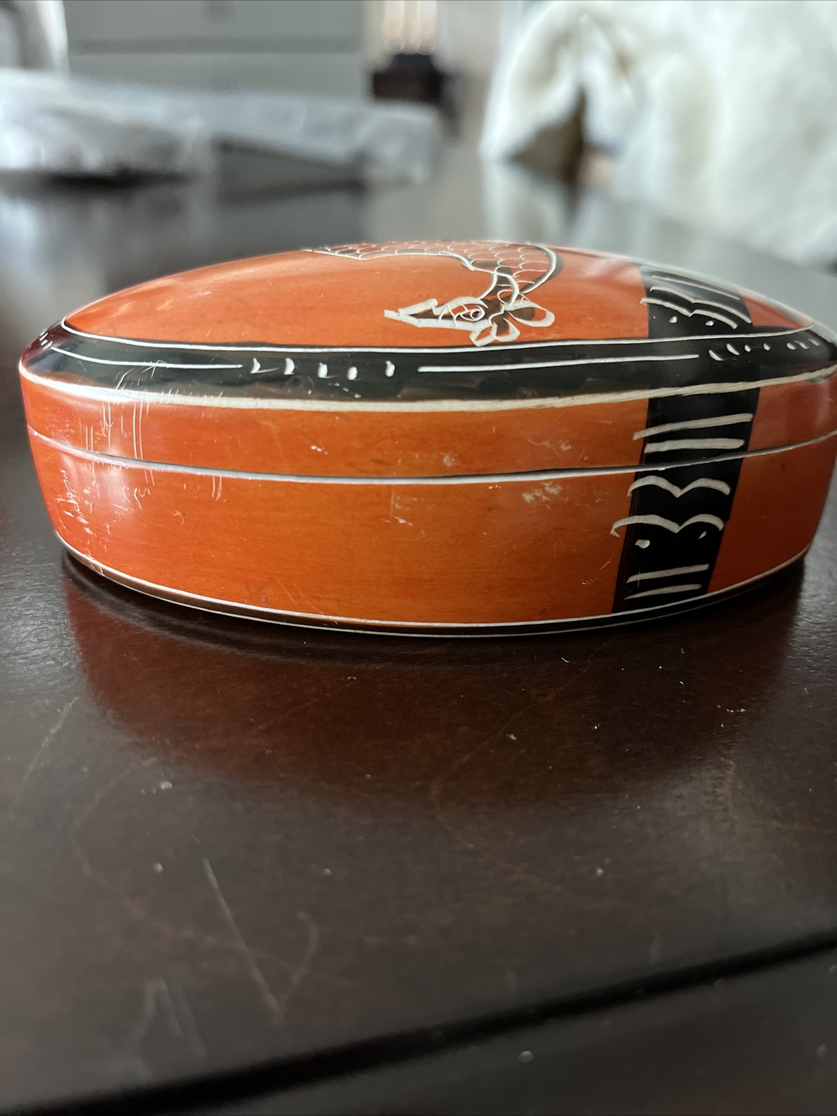 Soapstone Trinket Small Box - Giraffe
