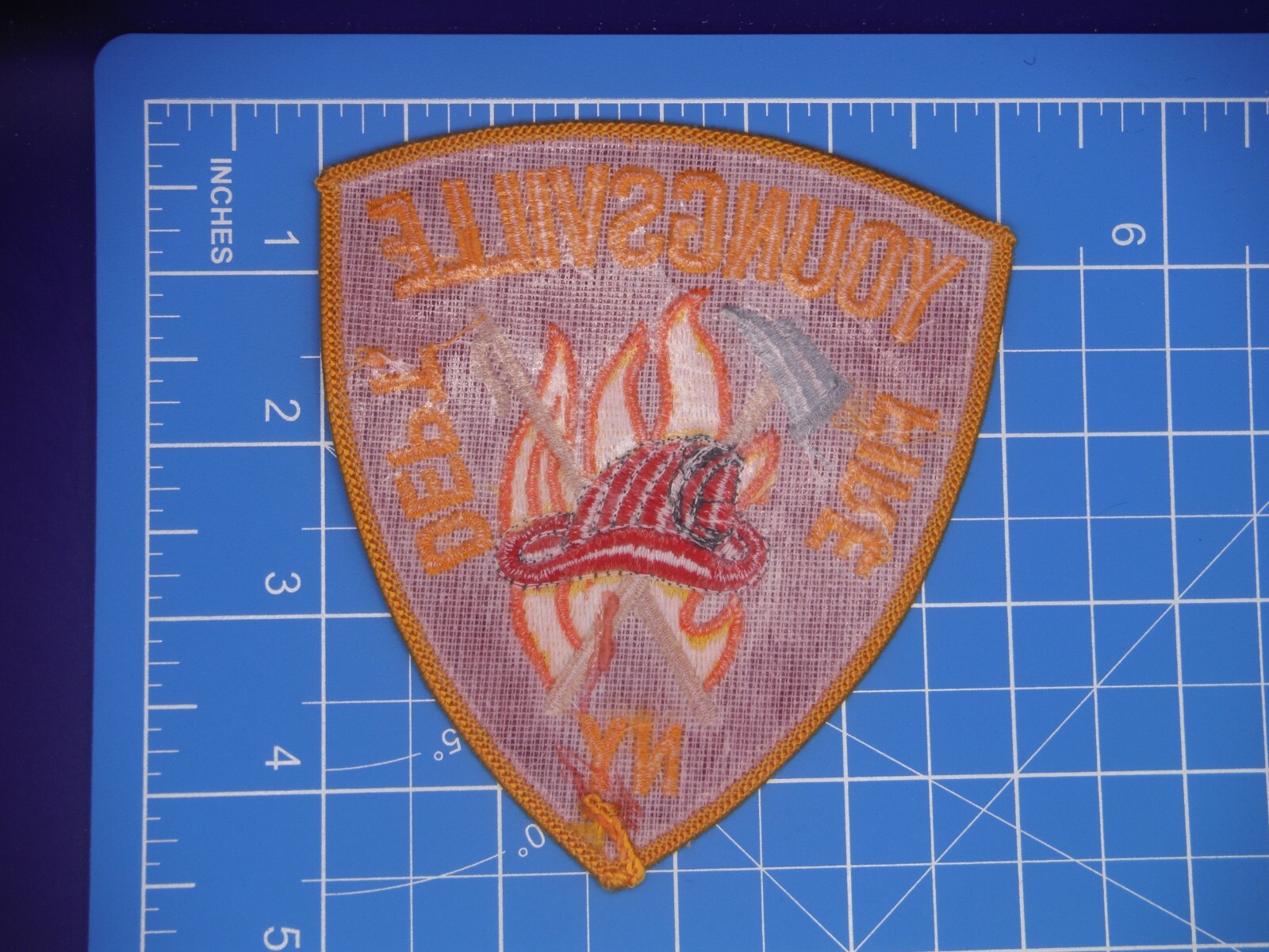 Youngsville NEW YORK Fire department patch