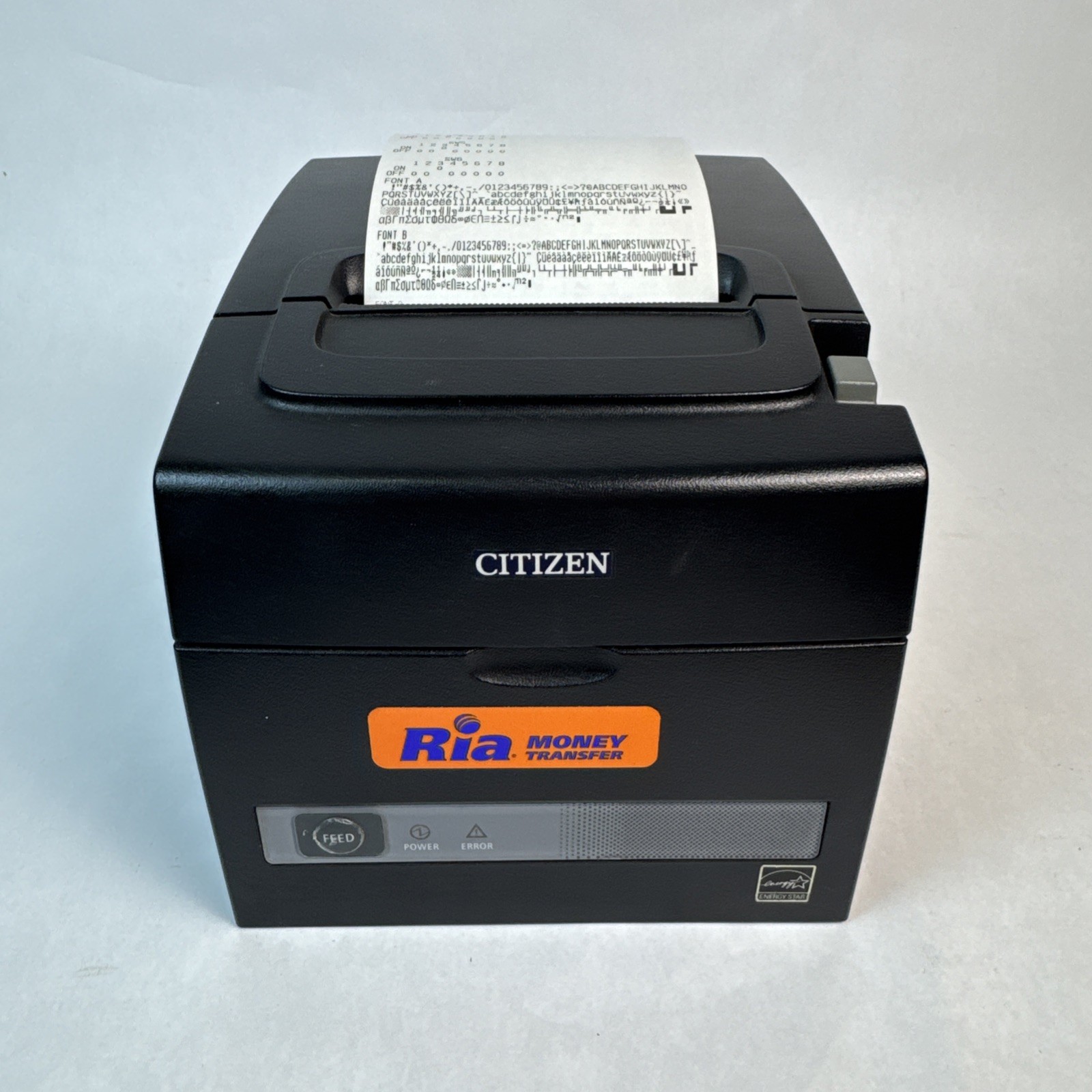 Citizen Thermal Printer TZ30-M01 USB Receipt Printer Tested Working + Power/USB