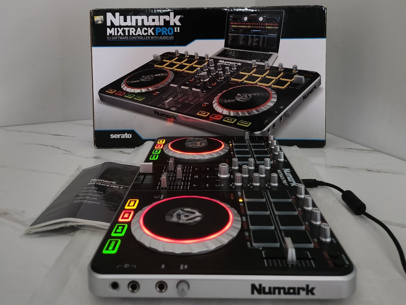Numark Mixtrack Pro II DJ software Lagacy controller + Box Excellent Condition