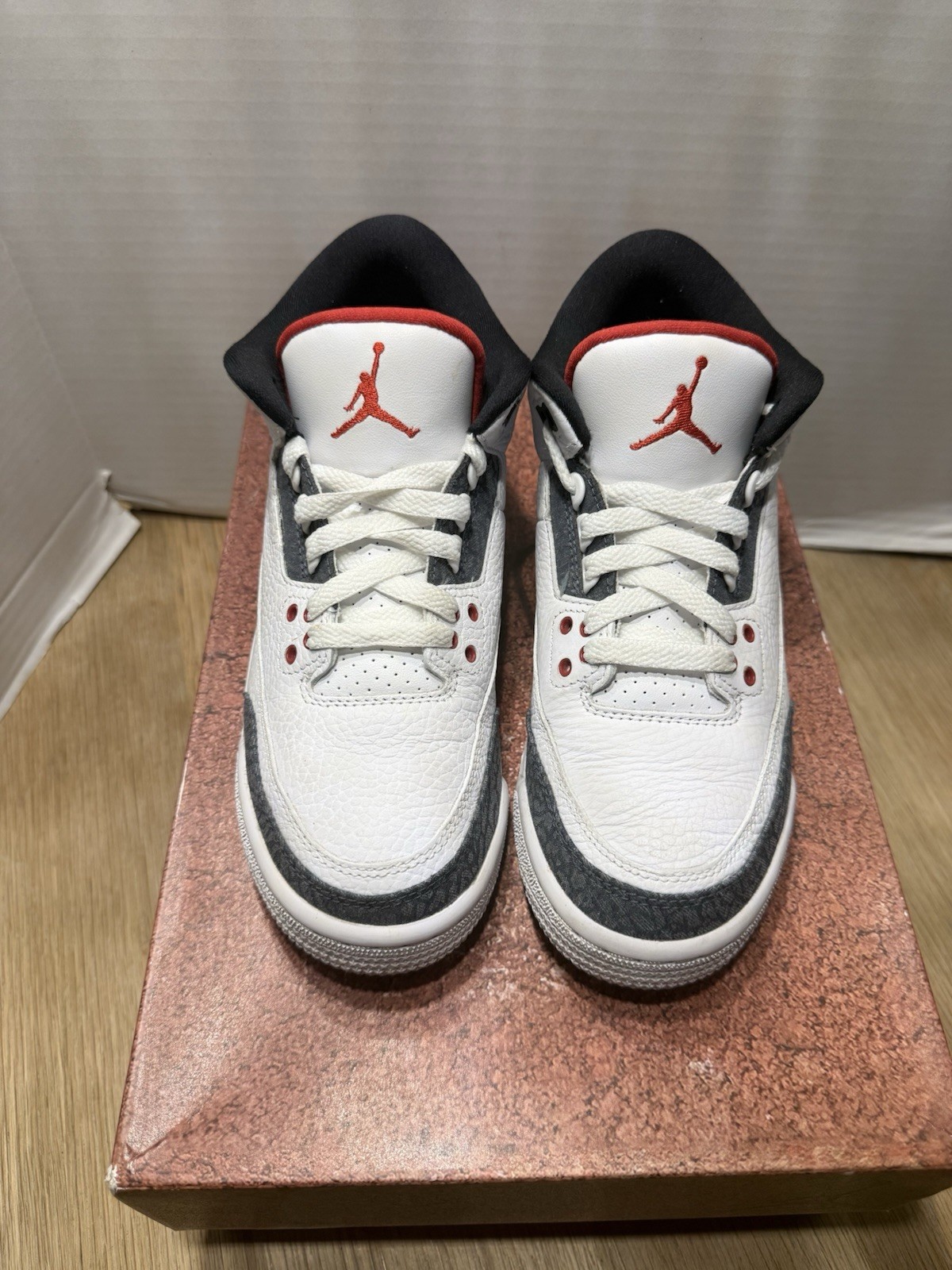 Size 5.5 - Jordan 3 Retro Denim SE Fire Red 2020