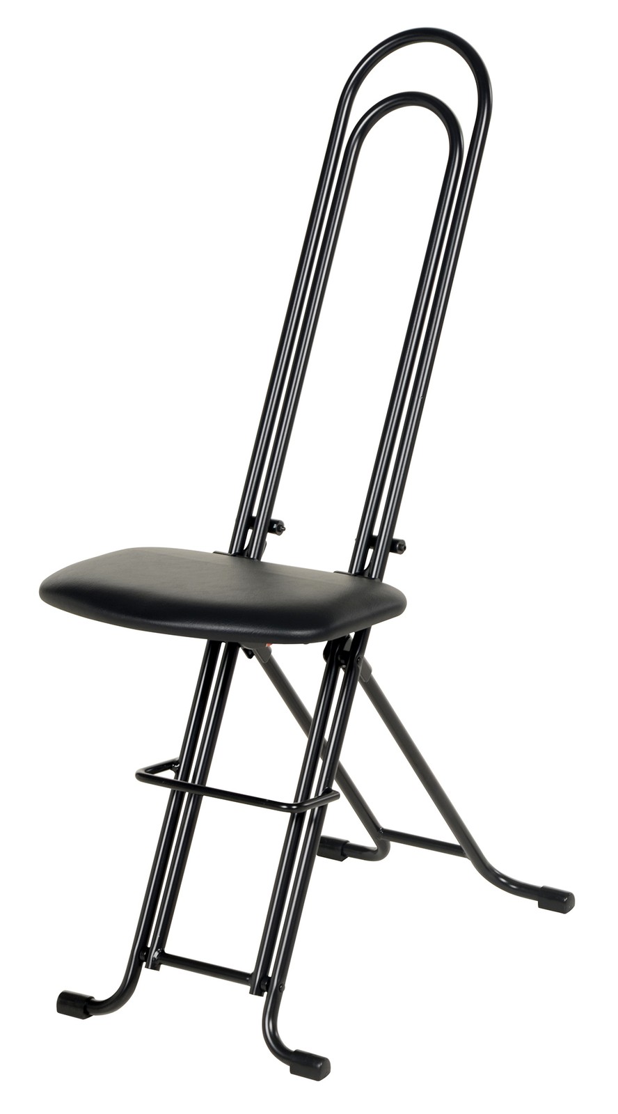 Vestil CPRO-800LP Ergonomic Worker Seat/Chair, 13-1/2"W, 10"D, 300 lb, 18"-33"H