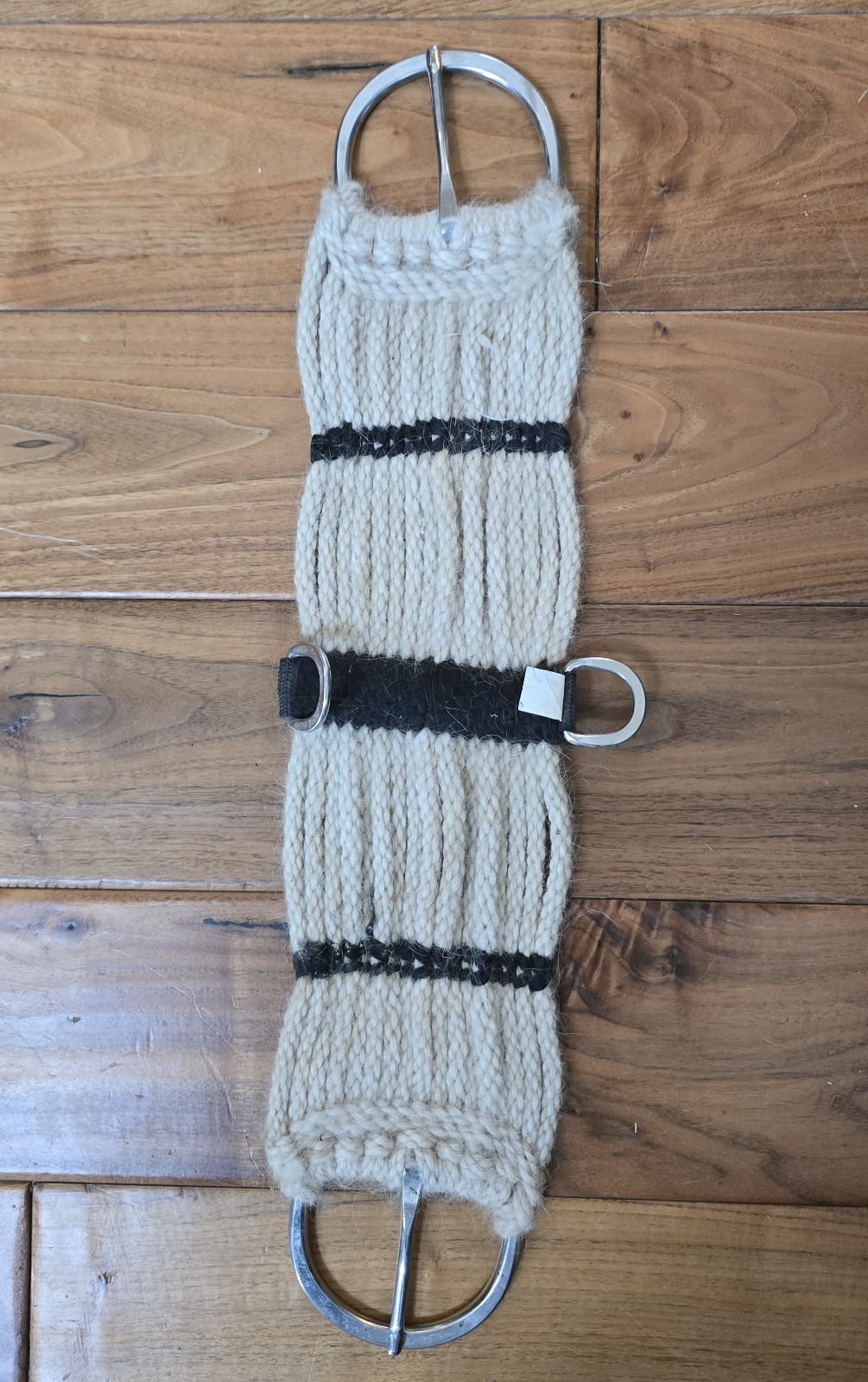 Mohair Pony Cinch 22" NWOT String Rope Natural Western Tack USA Tan