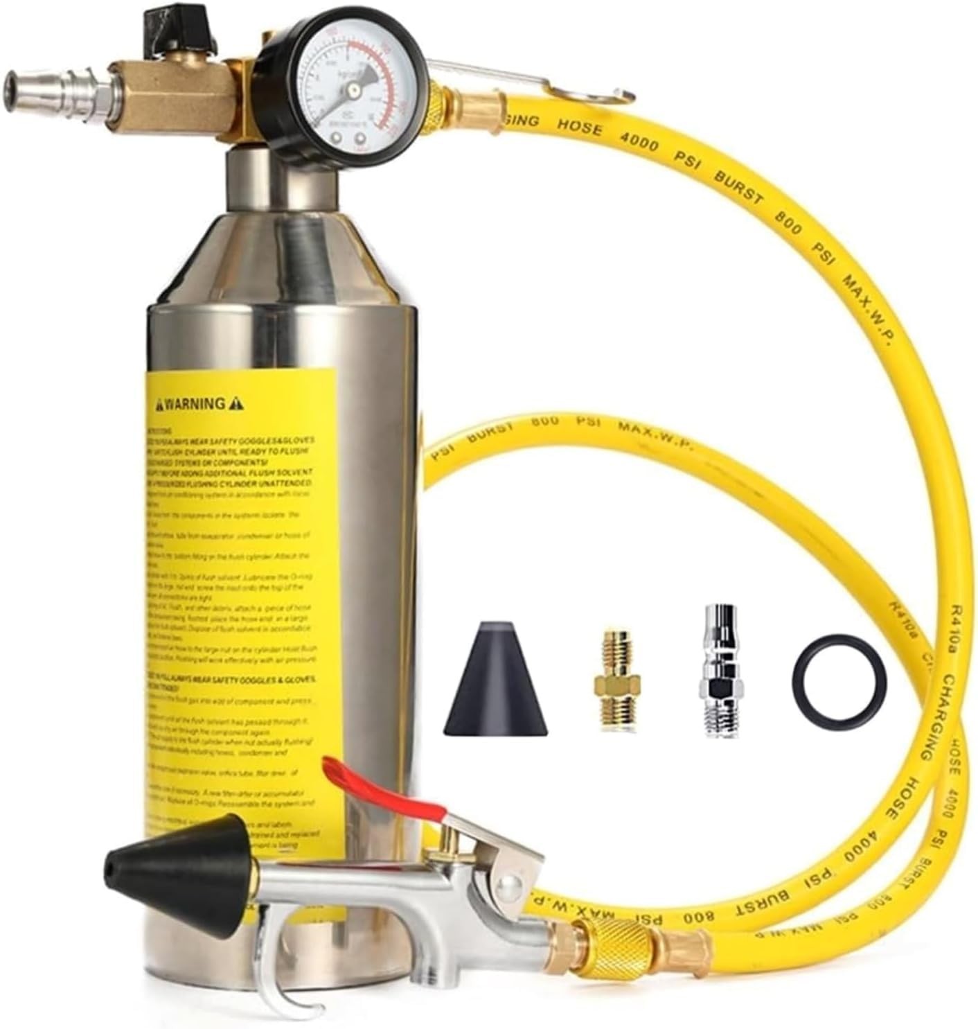 AC Flush Kit,Air Conditioner System Cleaning Tool Set,Heavy-Duty & Safety Air...