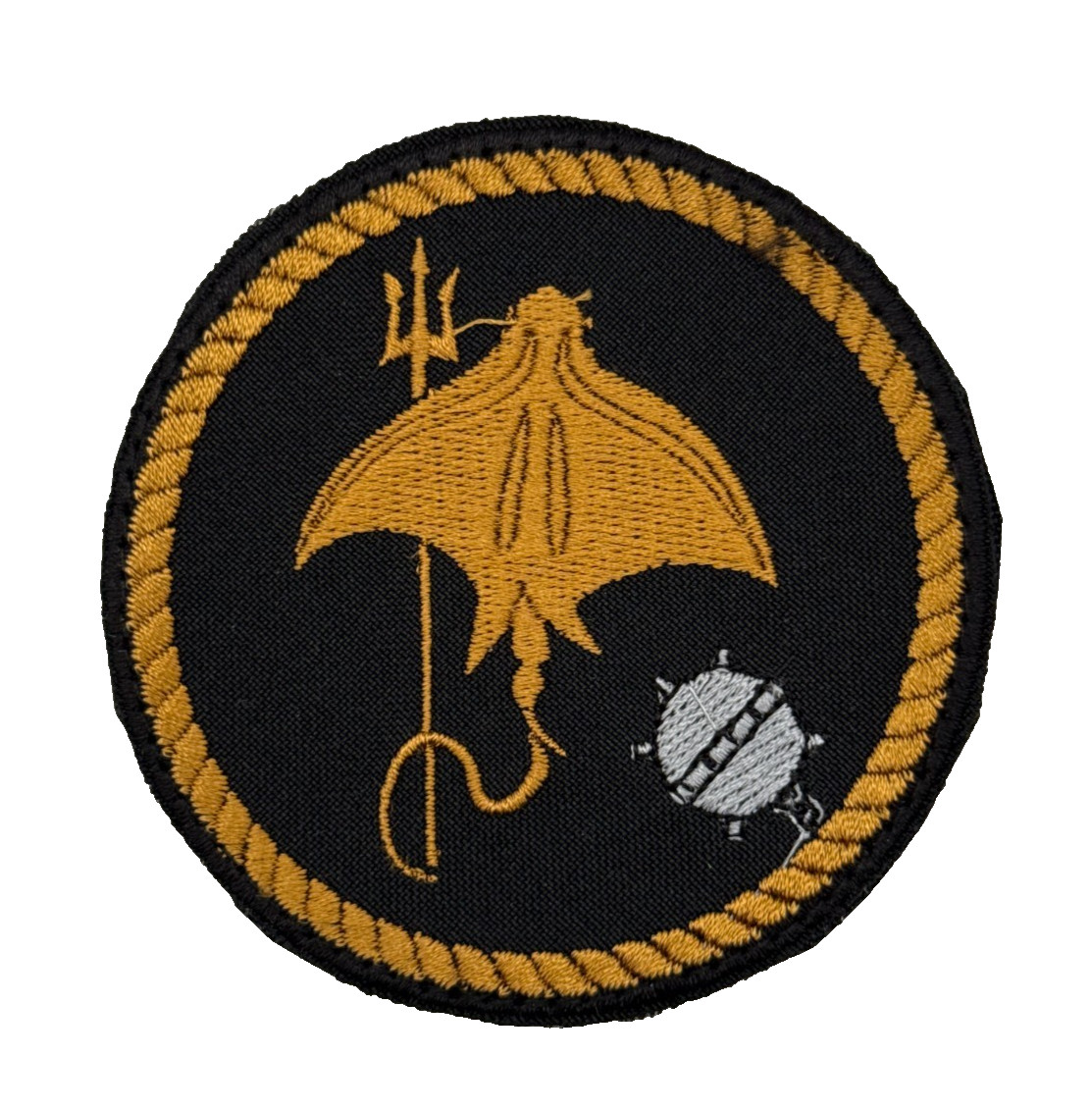 UА Armed Forces Mine Countermeasures Patch Navy Stingray Mine Morale Badge