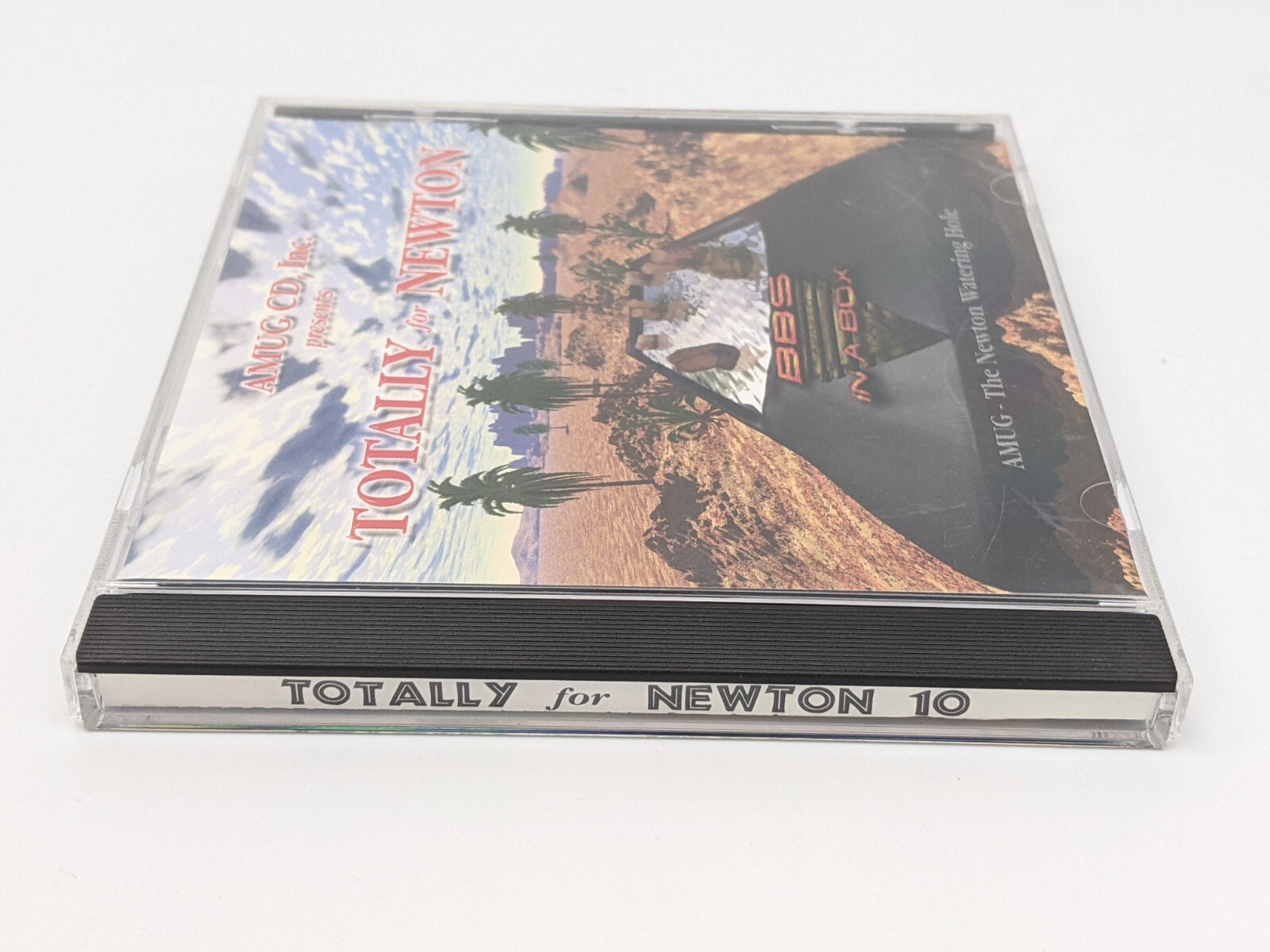 Totally For Newton 10 AMUG CD: Vintage Software Apps Collection Mac & PC 1998