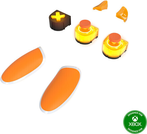 Thrustmaster eSwap X Pack LED Crystal Orange - Compatible with XBOX Series X|S,