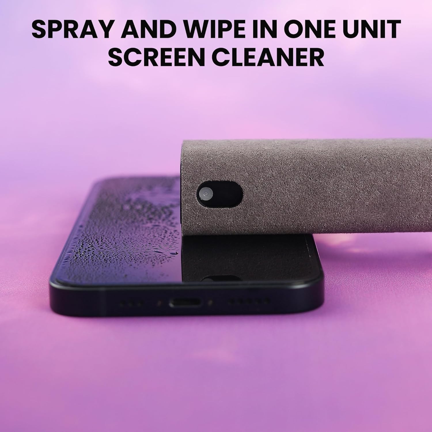 2 Pcs Screen Cleaner Kit, 3-in-1 Touchscreen Mist Cleaner Spray Bottle Tool &...