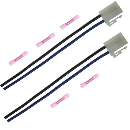 -Pin Universal Electric Cooling Fan Terminal Pigtail Plug Wire Harness 2